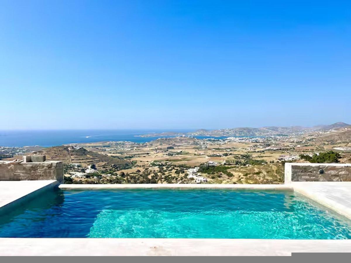 Villa Theasis pool and terrace view